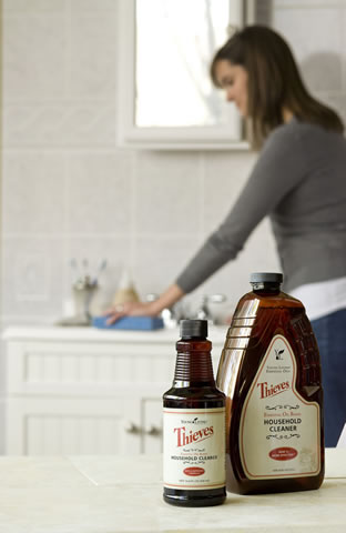 How to Clean an Oven with Young Living Thieves Household Cleaner